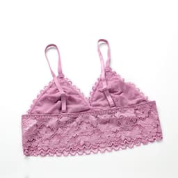 image-Ladies no steel ring lace bra set