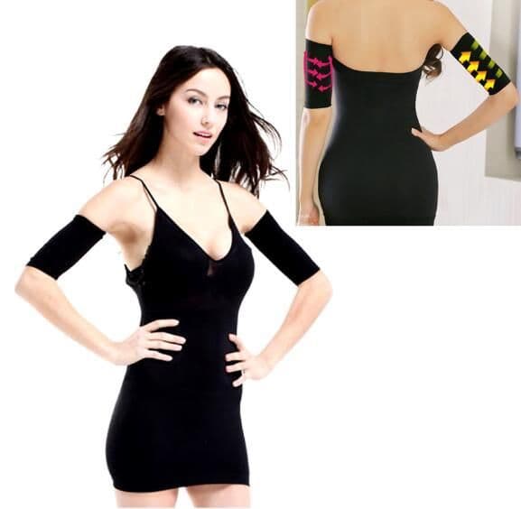 image-Women Arm Shaping Sleeves Ladies Elastic Slimming Shaperwear