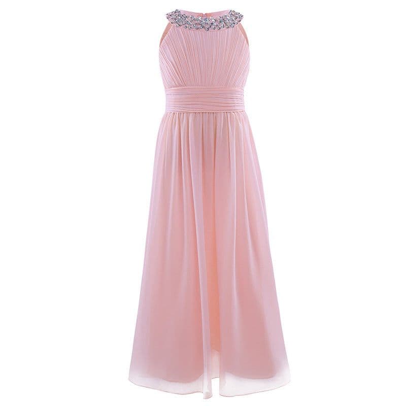 image-Girl Performing Piano Competition Birthday Dress Princess Dress