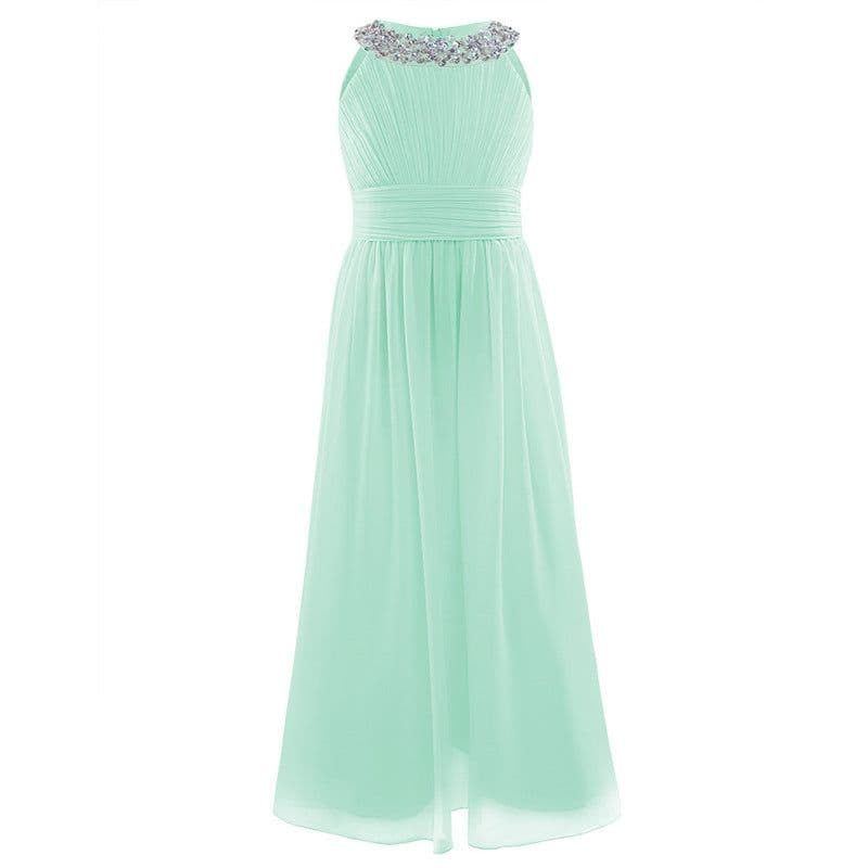 image-Girl Performing Piano Competition Birthday Dress Princess Dress
