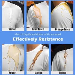 image-Quick-drying Waterproof Anti-fouling T-shirt Couple Half Sleeve Bottoming Shirt