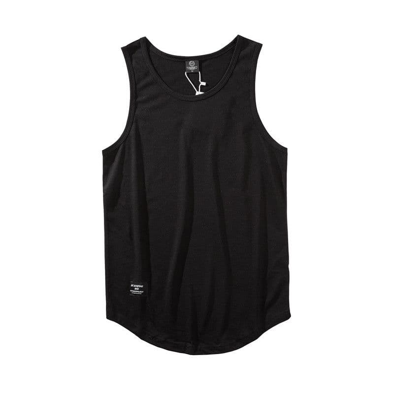image-High street bottom top vest male popular logo ins personality trend hip hop