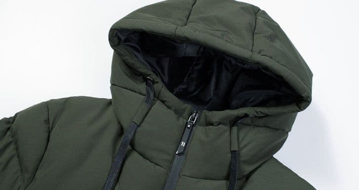 image-New Men Women Cotton Coat USB Smart Electric Heated Jackets Winter Thicken Down Hooded Outdoor Hiking Ski Clothing 7XL