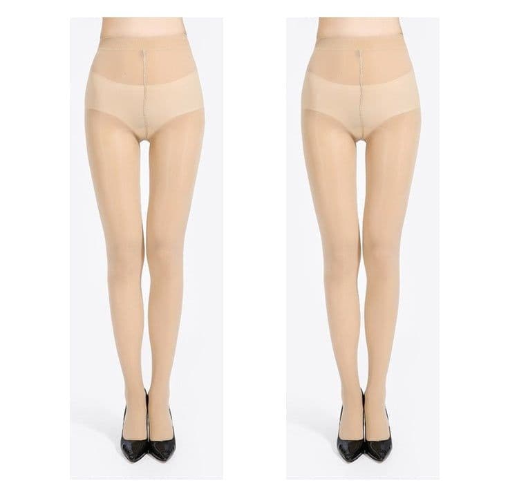 image-Sexy High Elastic Belly Mask Horse Oil Socks Steel Stockings