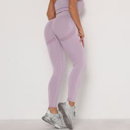 image-Seamless Knitted Peach Hip Women's Tight Elastic Yoga Pants High Waist Quick-drying Hip Pants