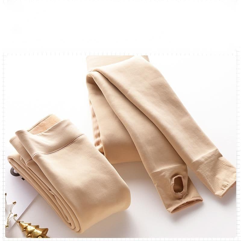 image-Light leg socks artifact flesh-colored plus velvet thick skin leggings