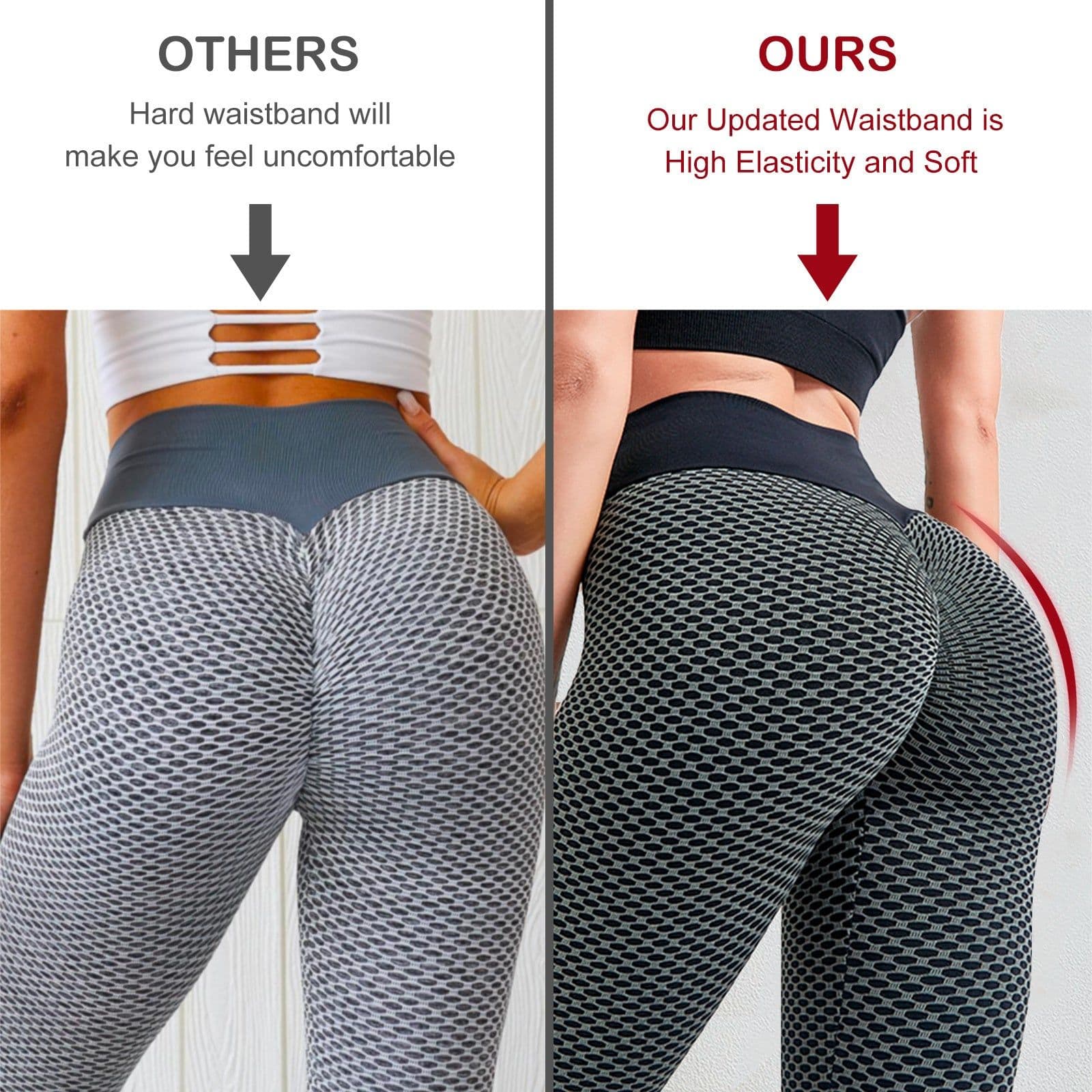 image-TIK Tok Leggings Women Butt Lifting Workout Tights Plus Size Sports High Waist Yoga Pants Small Amazon Banned