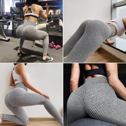 image-TIK Tok Leggings Women Butt Lifting Workout Tights Plus Size Sports High Waist Yoga Pants