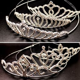 image-Accessories Children's Hair Accessories Shiny Mini Full Rhinestones