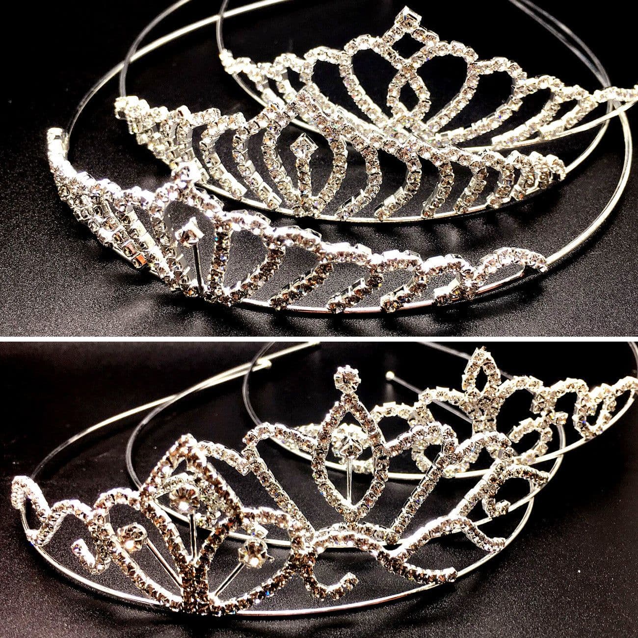 image-Accessories Children's Hair Accessories Shiny Mini Full Rhinestones