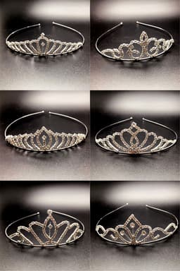 image-Accessories Children's Hair Accessories Shiny Mini Full Rhinestones
