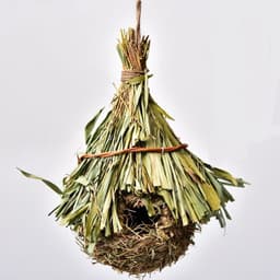 image-Hand-knitted Goods Creative Gardening Decoration Pet Bird's Nest