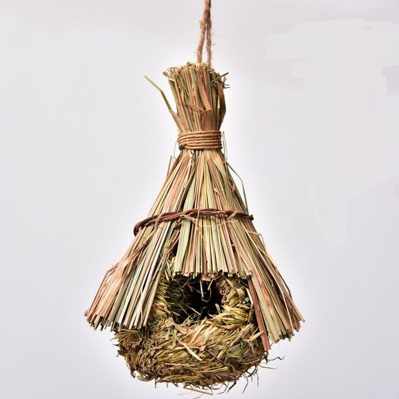 image-Hand-knitted Goods Creative Gardening Decoration Pet Bird's Nest