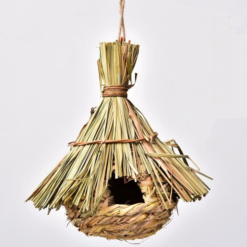 image-Hand-knitted Goods Creative Gardening Decoration Pet Bird's Nest