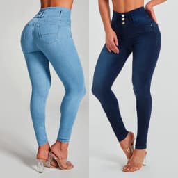 image-High Waist Jeans Women's Skinny Trousers Tight Stretch Shaping And Hip Lifting Pants