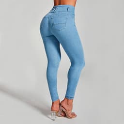 image-High Waist Jeans Women's Skinny Trousers Tight Stretch Shaping And Hip Lifting Pants