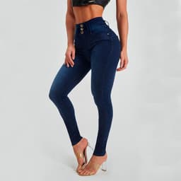 image-High Waist Jeans Women's Skinny Trousers Tight Stretch Shaping And Hip Lifting Pants