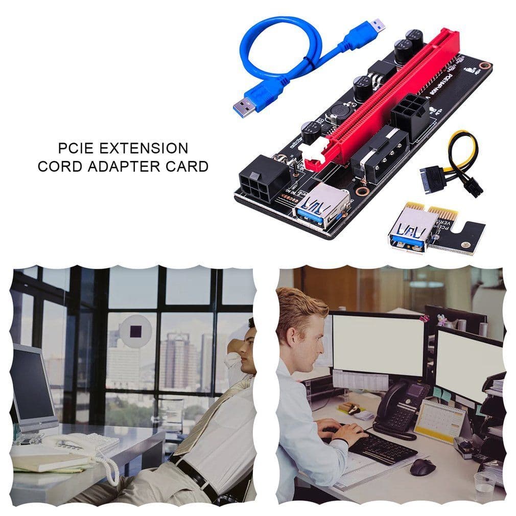 image-Spot PCI-E transfer Card PCIE1X To 16X Graphics Card