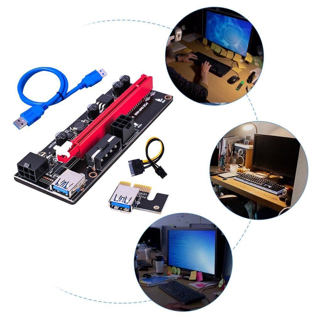 image-Spot PCI-E transfer Card PCIE1X To 16X Graphics Card