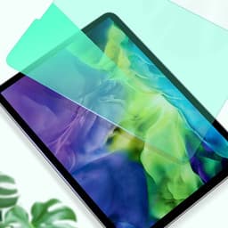 image-Compatible with Apple, IPad Tempered Full Screen Green Light Eye Protection HD Film