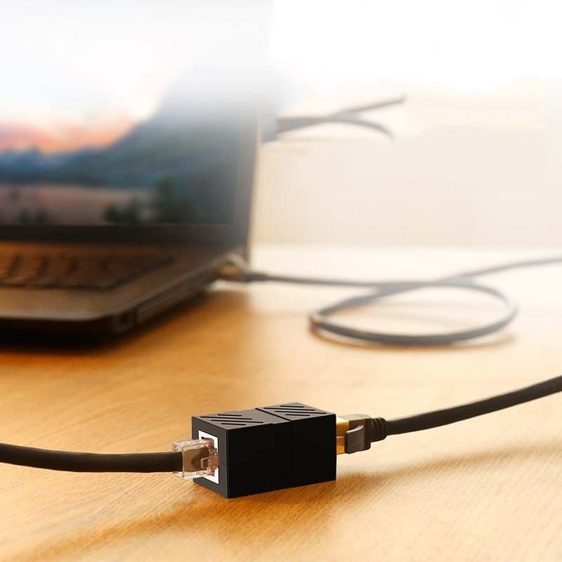 image-Gigabit Network Straight-Through Connector