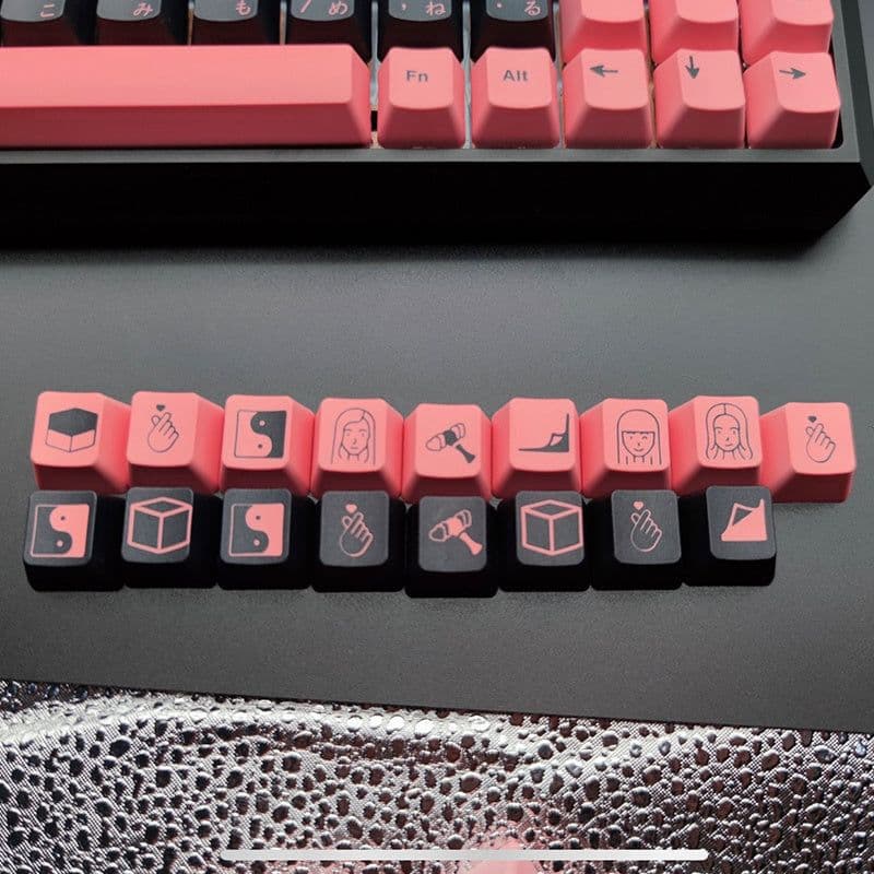 image-Pbt Sublimation Keycap Single Mechanical Personality Animation 104 108 87 Key