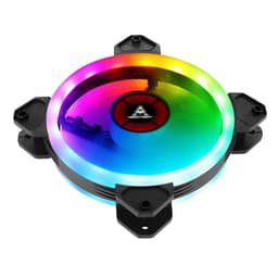 image-Camouflage Light Rgb Color Changing Chassis Fan 12cm