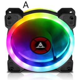 image-Camouflage Light Rgb Color Changing Chassis Fan 12cm