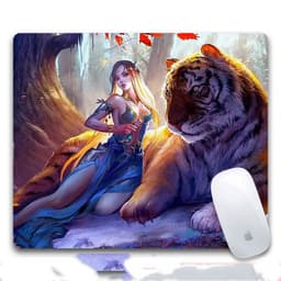image-Advertising Gifts Girls Creative Custom Made Rubber Mouse Pad