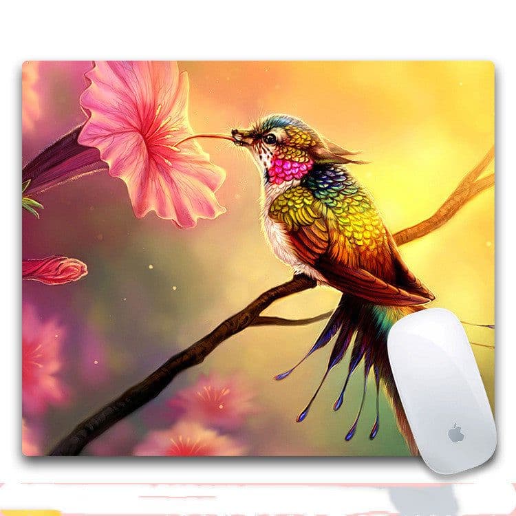 image-Advertising Gifts Girls Creative Custom Made Rubber Mouse Pad