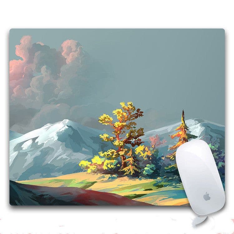 image-Advertising Gifts Girls Creative Custom Made Rubber Mouse Pad