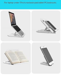 image-Laptop Bracket Increased Heat Dissipation Portable Shelf Folding Lift