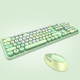 image-Ferris Hand Wireless Keyboard And Mouse Color Lipstick Punk Girl Cute Office Keyboard And Mouse