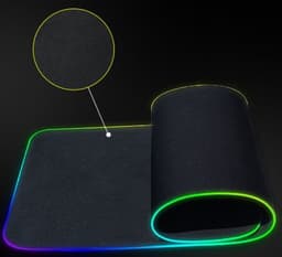 image-Illuminated Mouse Pad On All Sides