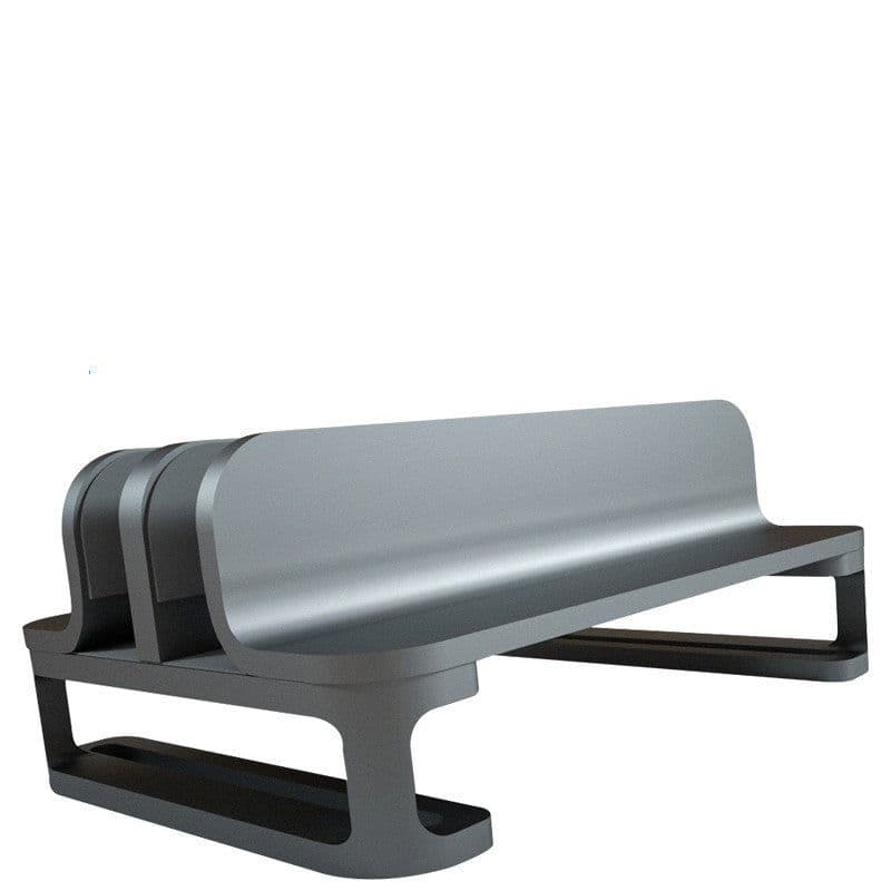 image-Compatible with Apple, Compatible with Apple , Notebook Vertical Stand Macbook Apple Computer Stand Upright Mini Storage Shelf Aluminum Alloy Heat Dissipation