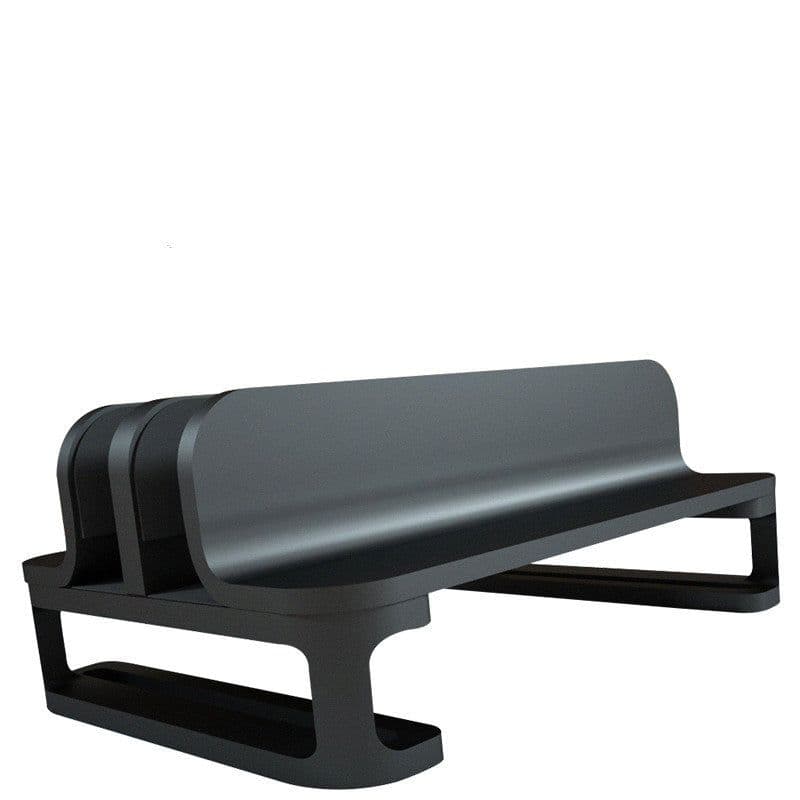 image-Compatible with Apple, Compatible with Apple , Notebook Vertical Stand Macbook Apple Computer Stand Upright Mini Storage Shelf Aluminum Alloy Heat Dissipation