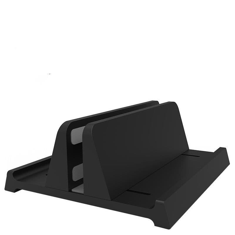 image-Compatible with Apple, Compatible with Apple , Notebook Vertical Stand Macbook Apple Computer Stand Upright Mini Storage Shelf Aluminum Alloy Heat Dissipation