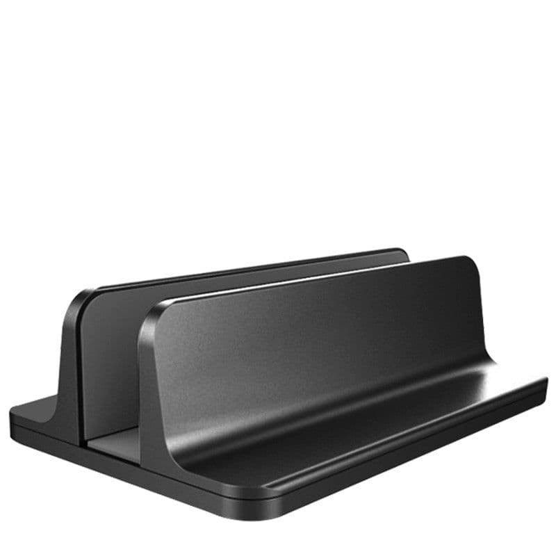 image-Compatible with Apple, Compatible with Apple , Notebook Vertical Stand Macbook Apple Computer Stand Upright Mini Storage Shelf Aluminum Alloy Heat Dissipation
