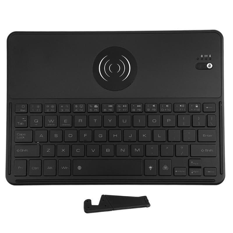 image-Compatible with Apple , Bluetooth 3.0 Keyboard With QI Wireless Charging Function 7