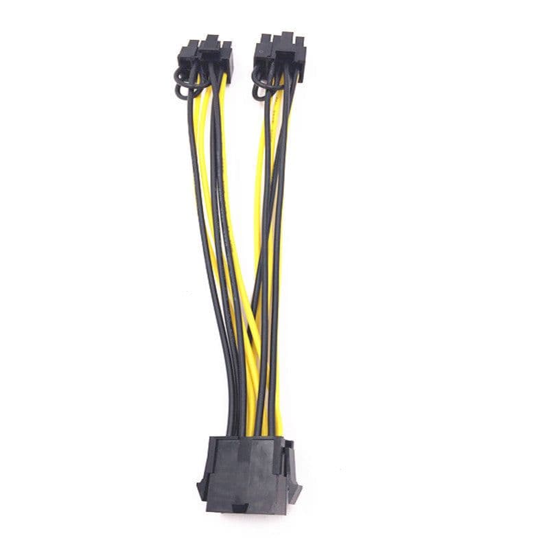 image-Graphics Card 8PIN To Dual 8PIN Graphics Card 8P Female To Dual