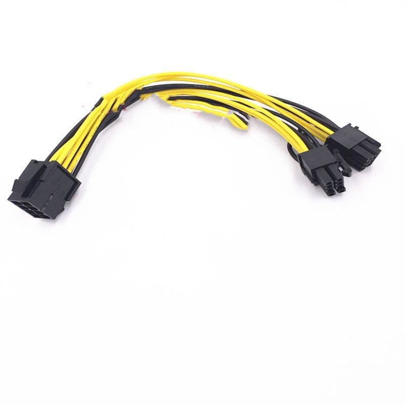 image-Graphics Card 8PIN To Dual 8PIN Graphics Card 8P Female To Dual