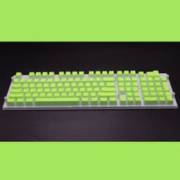 image-Pudding 108 Key Double Skin Pudding Cream PBT104 Two-color Milk Skin Mechanical Keyboard Translucent Keycap
