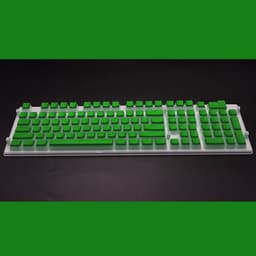 image-Pudding 108 Key Double Skin Pudding Cream PBT104 Two-color Milk Skin Mechanical Keyboard Translucent Keycap