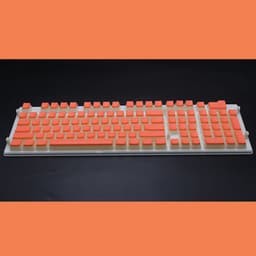 image-Pudding 108 Key Double Skin Pudding Cream PBT104 Two-color Milk Skin Mechanical Keyboard Translucent Keycap