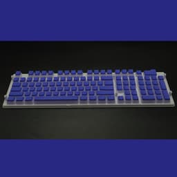 image-Pudding 108 Key Double Skin Pudding Cream PBT104 Two-color Milk Skin Mechanical Keyboard Translucent Keycap