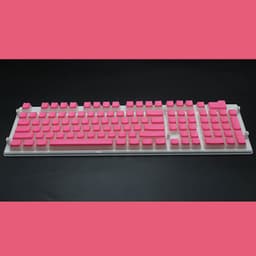 image-Pudding 108 Key Double Skin Pudding Cream PBT104 Two-color Milk Skin Mechanical Keyboard Translucent Keycap