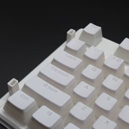image-Pudding 108 Key Double Skin Pudding Cream PBT104 Two-color Milk Skin Mechanical Keyboard Translucent Keycap