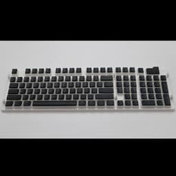 image-Pudding 108 Key Double Skin Pudding Cream PBT104 Two-color Milk Skin Mechanical Keyboard Translucent Keycap