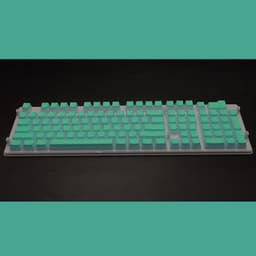 image-Pudding 108 Key Double Skin Pudding Cream PBT104 Two-color Milk Skin Mechanical Keyboard Translucent Keycap