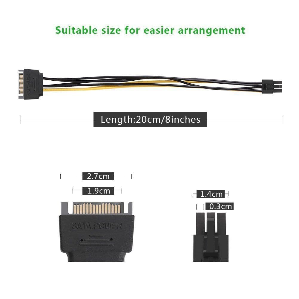image-Pci-e1x To 16X Graphics Card To Extend Revolution 557 Square 6P To Titanium Square Chassis Line